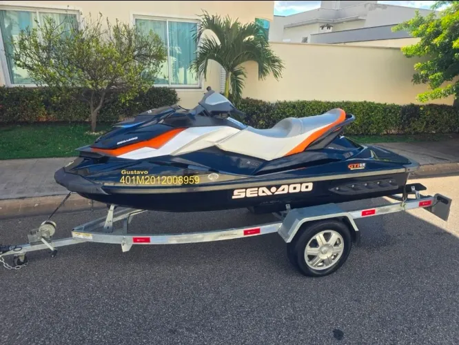 Jet-ski seadoo gti 155 se 2012 raridade troco parcelo