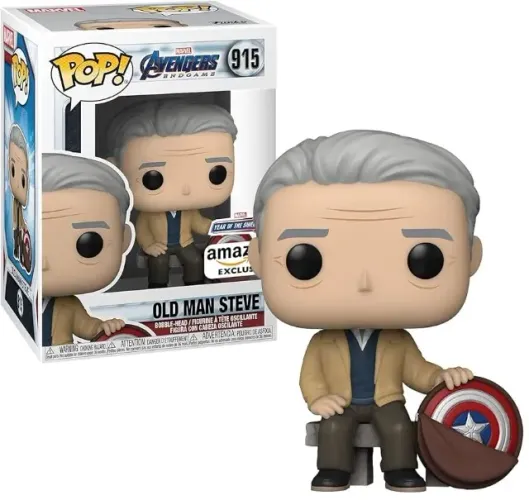 Funko pop Steve Rogers Velho (Capitão America) #915