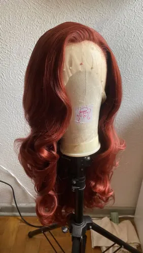 Peruca Lace Ruiva (Fiona) - Scarlett Perucas USADA