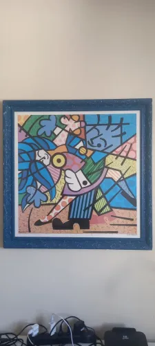 Quadro Decorativo Romero Brito