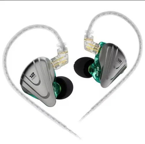 Fone de ouvido KZ ZSX 12 drivers