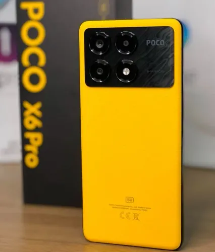 Poco X6 Pro 5G - Novo - Yellow lacrado