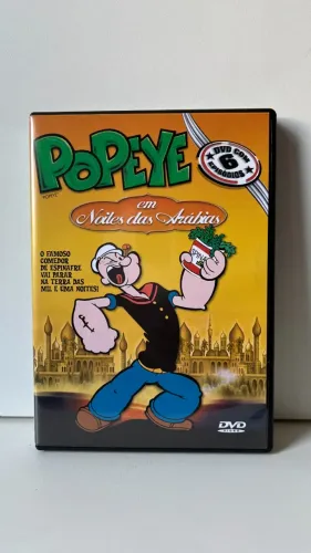 DVD - Popeye Em Noites Das Arabias