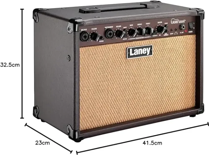 Amplificador Para Violão Laney LA30D Marrom 30w