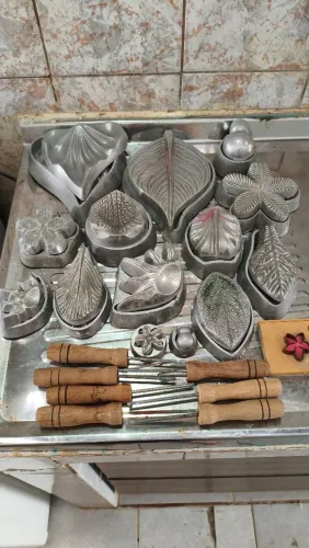 Forma flores Eva em metal para artesanato