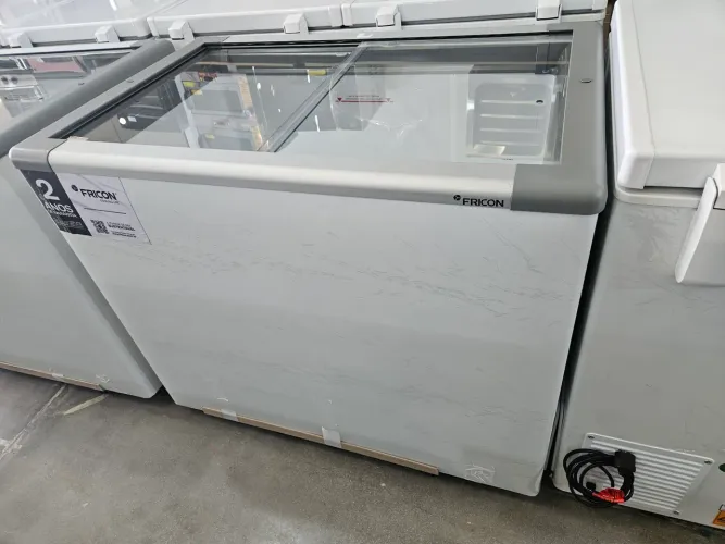 freezer horizontal expositor para sorvetes e picoles - a pronta entrega 