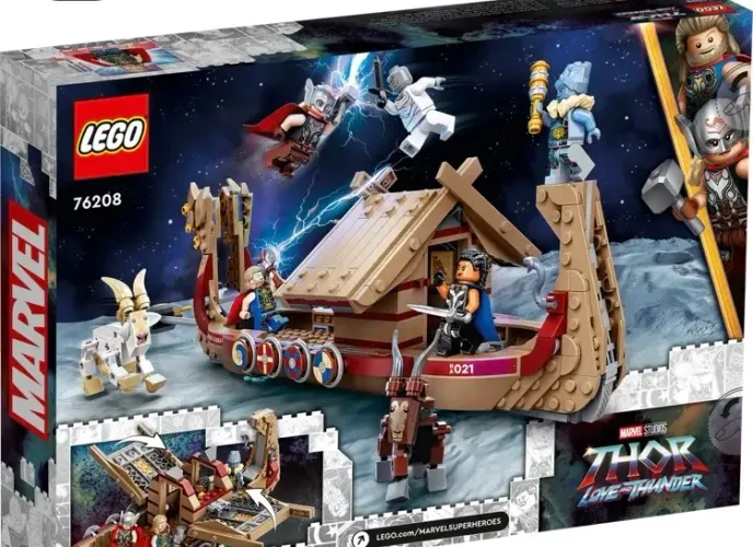 Lego Marvel 76208 - Thor Love And Thunder The Goat Boat - Novo