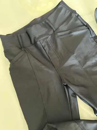 Calça Legging Cirrê Preta