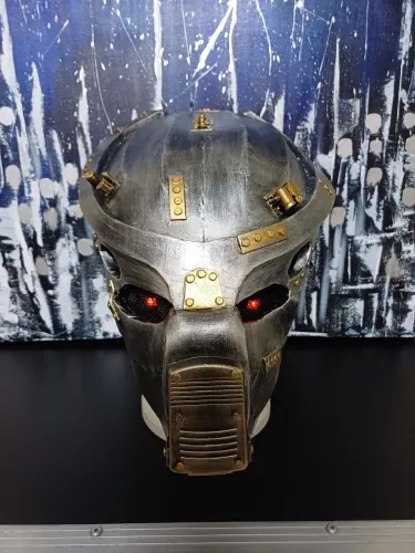 Máscara do Predador, Cosplay, feita a mão, estilizada.