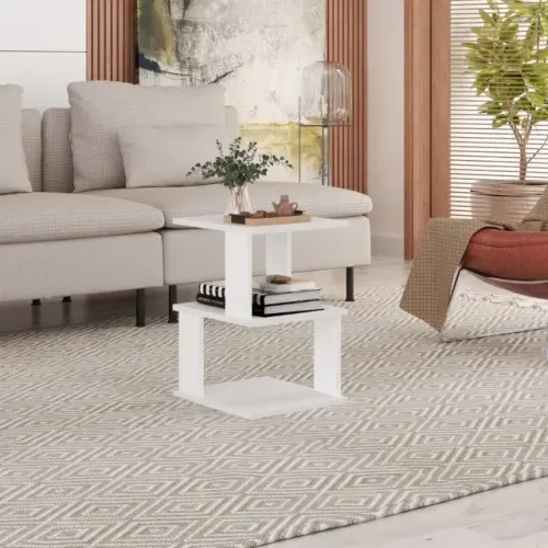 Mesinha de Centro em MDF Branca Sala / Leia a descrição do anúncio