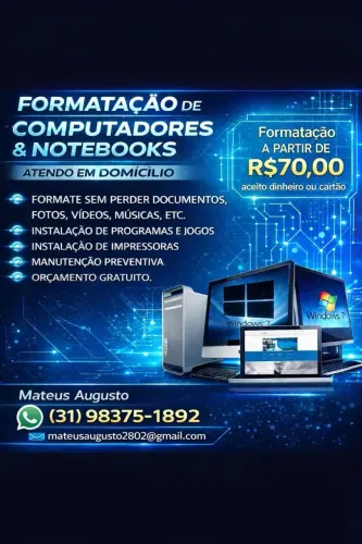 Limpeza e formatação 