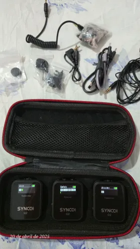 Microfones Synco G2 A2 Lapela Omnidirecional Profissional - Super<br><br>Barato
