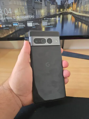 Google Pixel 7 PRO Preto 12/128 gb aceito troca passo cartão LEIA O ANUNCIO