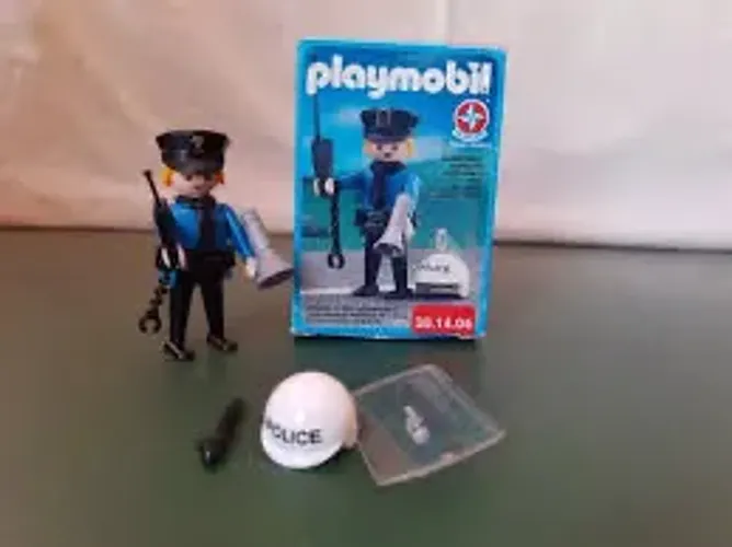 Playmobil Estrela Policial Anos 90 s/ caixa 