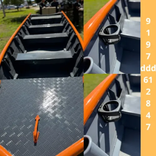 Canoa Alumínio de 4m - Compacta e Forte