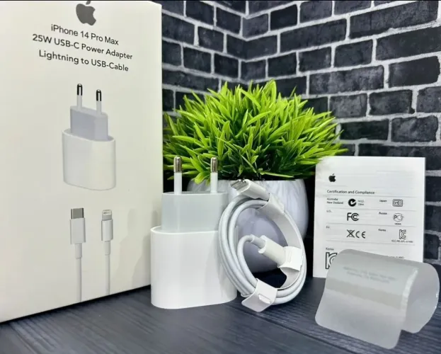 Carregador de iPhone turbo 20w cabo lightning+ Fonte 20w carregador de iPhone 
