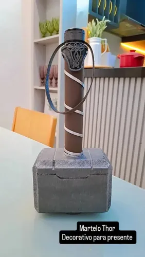 MARTELO THOR DECORATIVO PRESENTE 