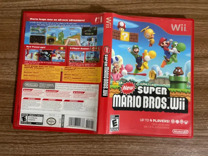 Jogo New Mário Bros Nintendo Wii