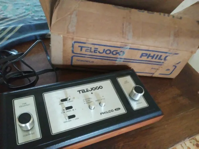 Atençao colecionadores!Telejogo Philco Ford I Primeiro game classico do Brasil. 
