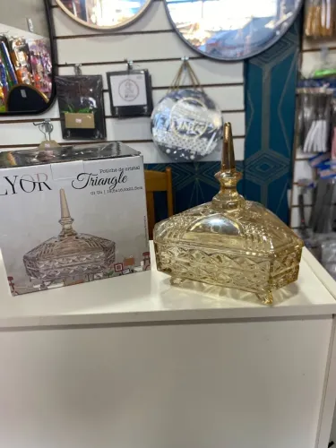 BOMBONIERE DE CRISTAL TRIANGLE 