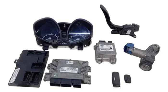 Kit Modulo Injeção Ford Fiesta 2015 1.6 Power Swift C/chave