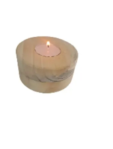 Castiçal de madeira, Porta velas de madeira,