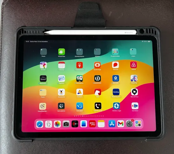 IPad Air M2 11pol 512gb + Apple Pencil Pro + Capa com Teclado [USADO]