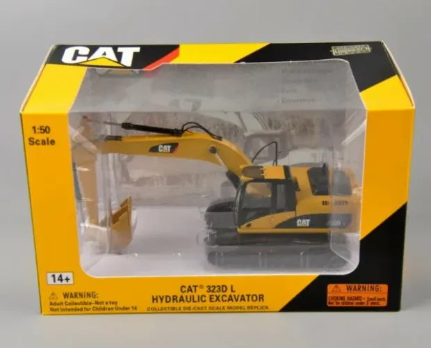 Miniatura Caterpillar 323D L Escavateria Hidraulica Escala 1:50 16 cm