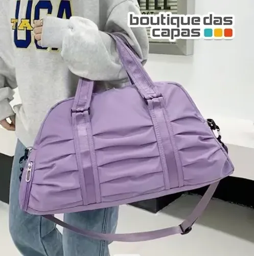BOLSA DE MATERIAL TEXTIL 28066 viagem feminina masculina academia esportes treino