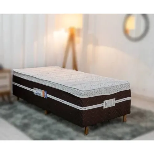 Cama Box Conjugado Solteiro Livina Molas Ensacadas- Produto Novo
