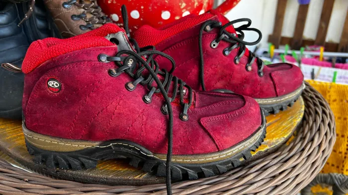 BOTA DAZZANO FEMININA - VERMELHA