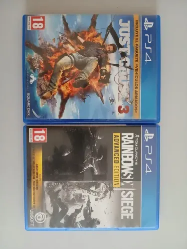 2 jogos de ps4 versões espanholas