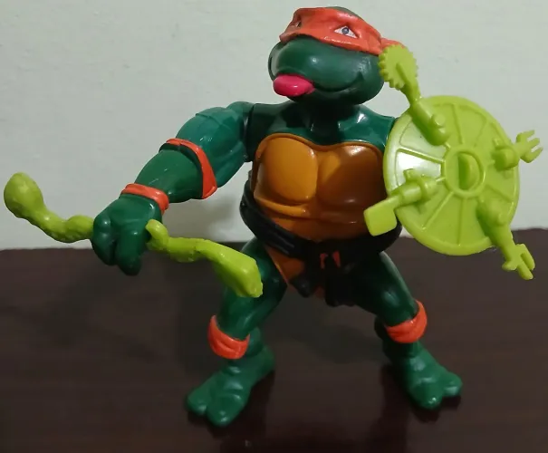 Tartaruga Ninja - Michelangelo coleção Wacky