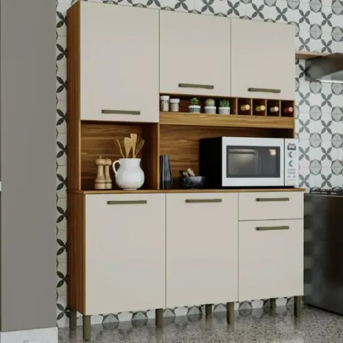 ?Cozinha Mais Prática: Armário 100% MDF com Design Compacto em Super Oferta!?