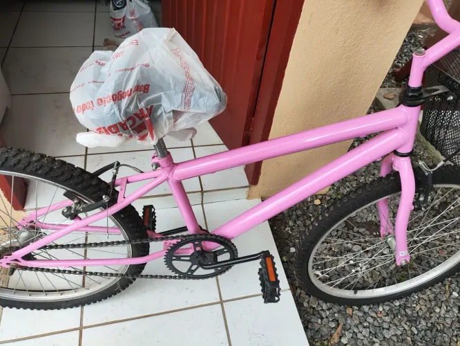 Bicicleta Rosa Aro 24