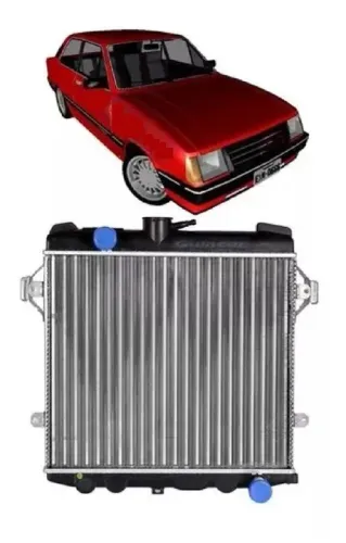 Radiador Chevette, Chevy E Marajo 1983 Até 1995