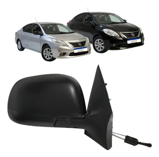 Retrovisor Nissan Versa 2012 2013 2014 Manual C/controle