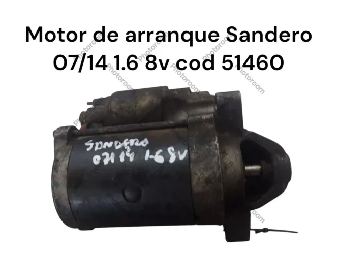Motor de arranque Sandero 1.6