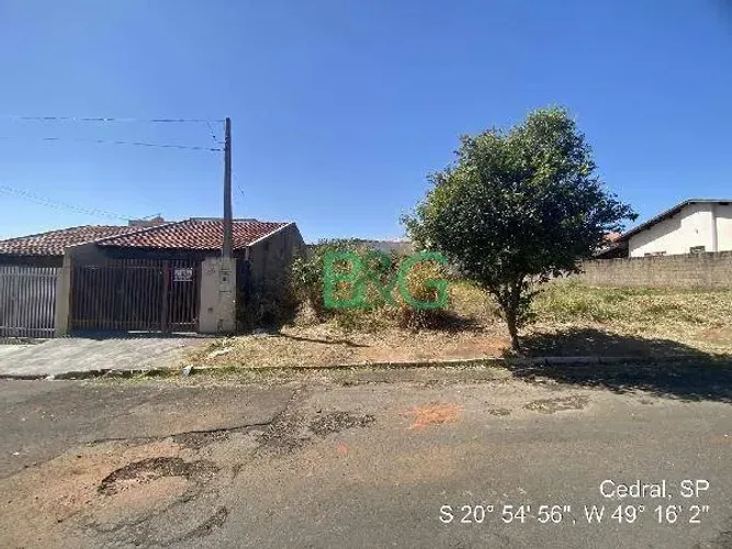 Terreno à venda, 250 m² por R$ 55.705,86 - Jardim Galante - Cedral/SP