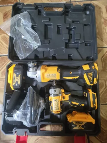 Esmerilhadeira e chave de impacto Dewalt