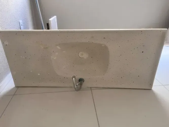 Pia de Cozinha 1,20m com Torneira e Suporte - Nova, Nunca Usada