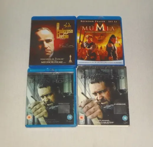 Filmes Bluray Robin Hood , Grantorino , De Volta Para O Futuro e Outros