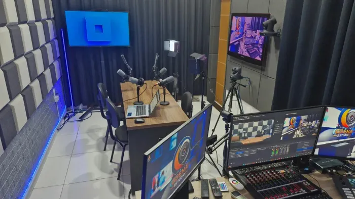 Estúdio podcast