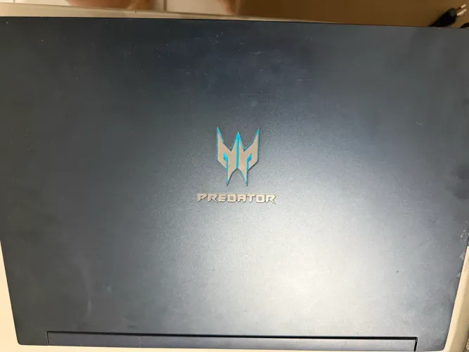 Notebook gamer Acer predator i7 9850h placa video nvidia 2060 16gb ram ddr4 512 ssd