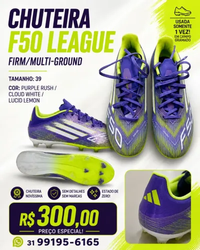 Chuteira Adidas F50 League