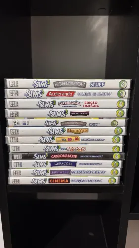 Coleção the sims 3 - lacrados e usados