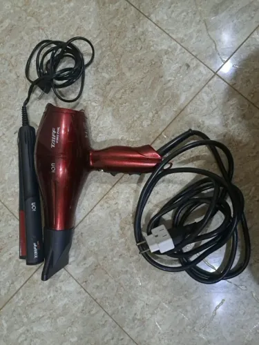Chapa Taiff RED Ion (127 V) + Secador Cabelo Taiff Fire Fox (2100 W)