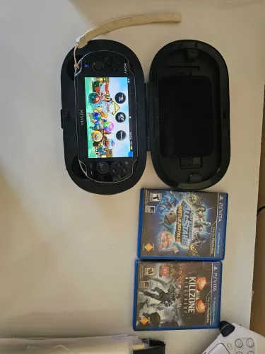 Ps vita desbloqueado cartao 32gb original 