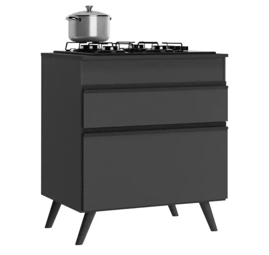Móvel para cooktop 4 bocas