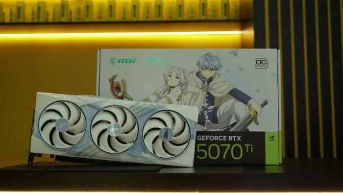 RTX 5070 Ti 16GB MSI FRIEREN EDITION OC- 21x no cartão- Loja Física!